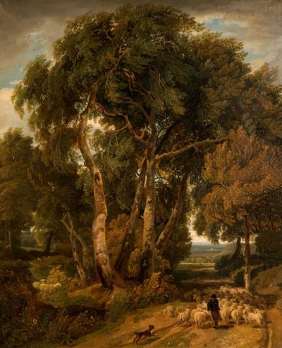 Driving Home The Flock, 1806. od William Havell