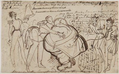 Polibek na kongresu, 1818 od William Heath