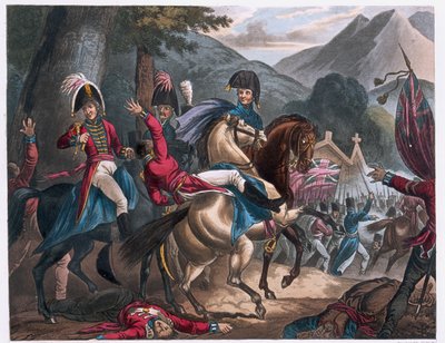 Bitva u vesnice Sorauren, 1813 od William Heath