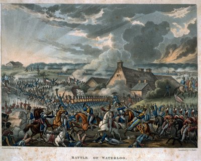 Bitva u Waterloo od William Heath