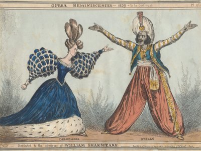 Operní vzpomínky: Desdemona a Othello od William Heath