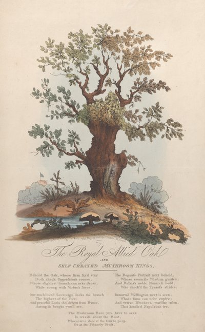 The Royal Allied Oak and Self-Created Mushroom Kings, 29. května 1815. od William Heath