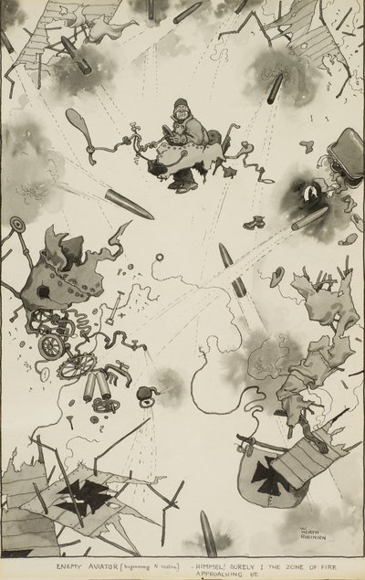 Pěkný závěr, kolem roku 1918 od William Heath Robinson