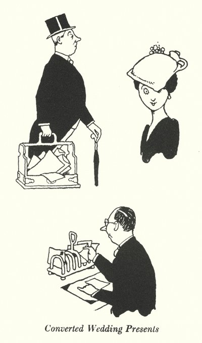 Konvertované svatební dary (litho) od William Heath Robinson