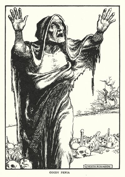 Goody Penia (litho) od William Heath Robinson