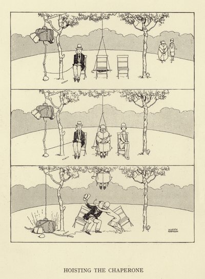 Zvednutí doprovodu od William Heath Robinson