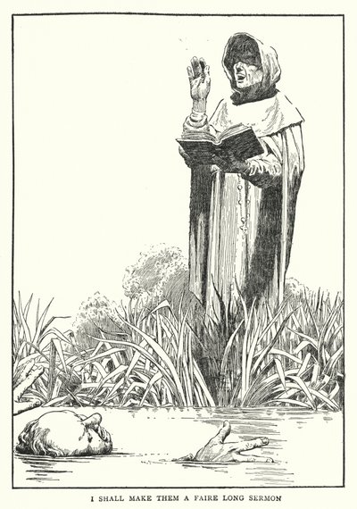 Udělám jim dlouhé kázání (litho) od William Heath Robinson