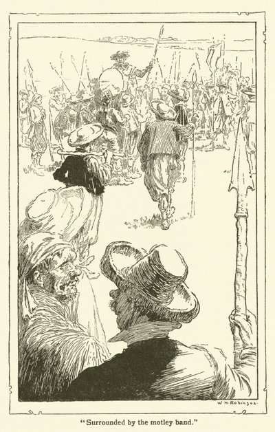 Ilustrace pro Dona Quijota (litho) od William Heath Robinson