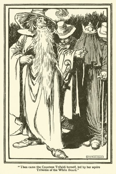 Ilustrace pro Dona Quijota (litho) od William Heath Robinson