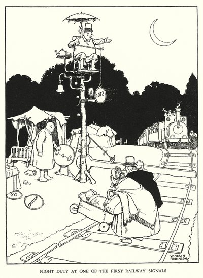Závěsný od William Heath Robinson