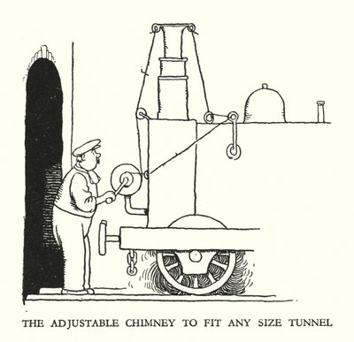 Závěsný od William Heath Robinson