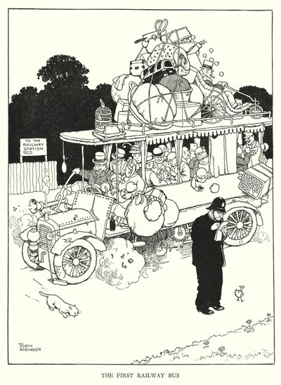 Závěsný od William Heath Robinson