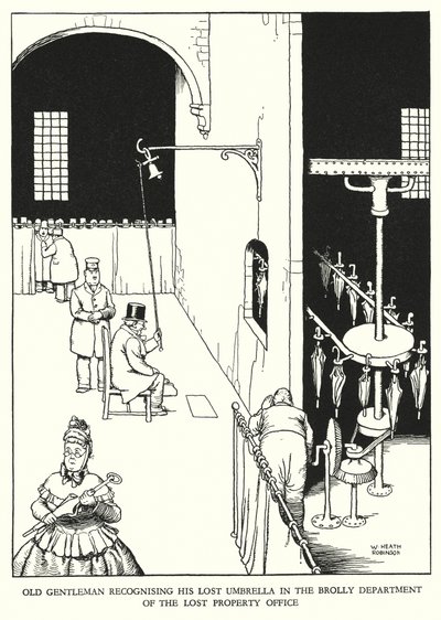 Závěsný od William Heath Robinson
