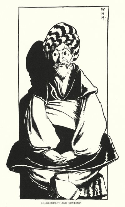 Nezávislé a obsahové (rytina) od William Heath Robinson