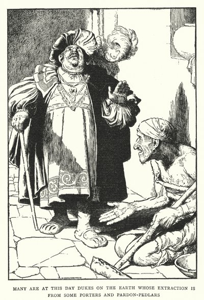 Mnozí jsou v tento den vévody na zemi, jejichž těžba pochází od některých nosičů a pardon-podomářů (litho) od William Heath Robinson