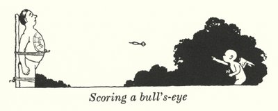 Bodování volského oka (litho) od William Heath Robinson