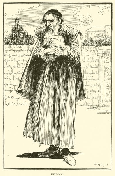 Shylock od William Heath Robinson