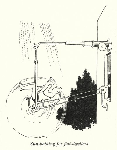Opalování pro bytové (litho) od William Heath Robinson