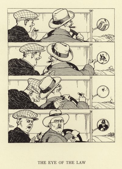 Oko zákona od William Heath Robinson