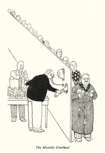 Závěsný od William Heath Robinson