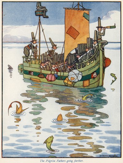 Otec poutník jde dále od William Heath Robinson