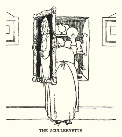 Sculleryette (litho) od William Heath Robinson