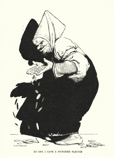 Jednomu jsem dal sto florinů (litho) od William Heath Robinson