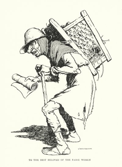 Nejlepší milované ze spravedlivých žen (litho) od William Heath Robinson