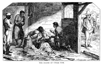 „Smrt strýčka Toma“, z kajuty strýčka Toma vydaná v roce 1852, 1923. od William Heinemann Ltd