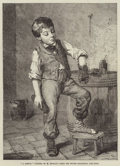 Náčrt od William Hemsley