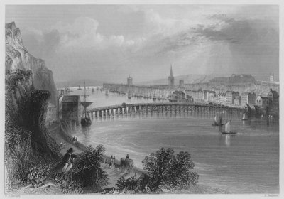 Waterford (rytina) od William Henry (after) Bartlett