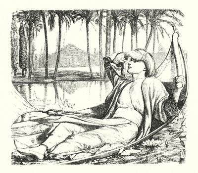 Vzpomínky na arabské noci (rytina) od William Henry (after) Hunt