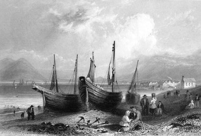 Allonby, asi 1830-50 od William Henry Bartlett