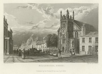 Billericay, Essex od William Henry Bartlett