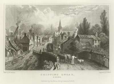 Chipping Ongar, Essex od William Henry Bartlett