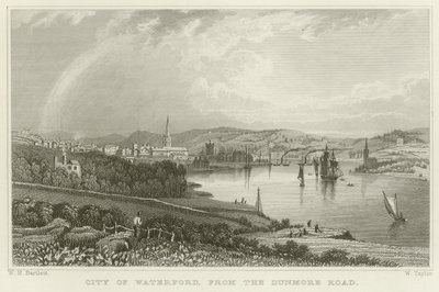 Město Waterford od William Henry Bartlett