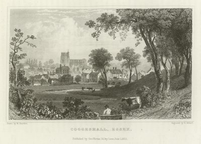 Coggeshall, Essex od William Henry Bartlett