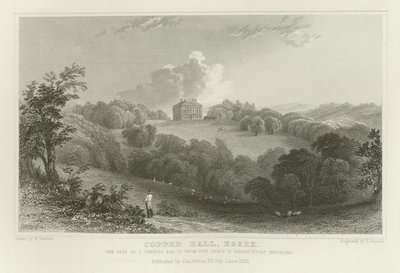 Copped Hall, Essex, sídlo J Conyers, Esquire od William Henry Bartlett