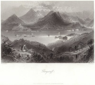 Glengariff v hrabství Cork od William Henry Bartlett