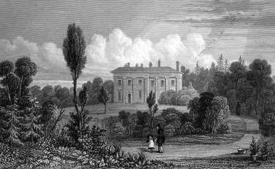 Riffhams Lodge, Essex, 1835 od William Henry Bartlett