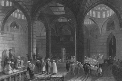Velký chán v Damašku od William Henry Bartlett