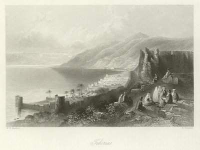 Tiberias od William Henry Bartlett