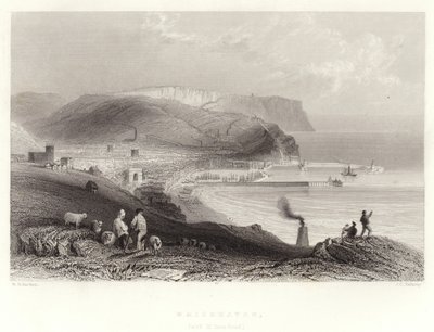 Whitehaven, (se St Bees-head) od William Henry Bartlett