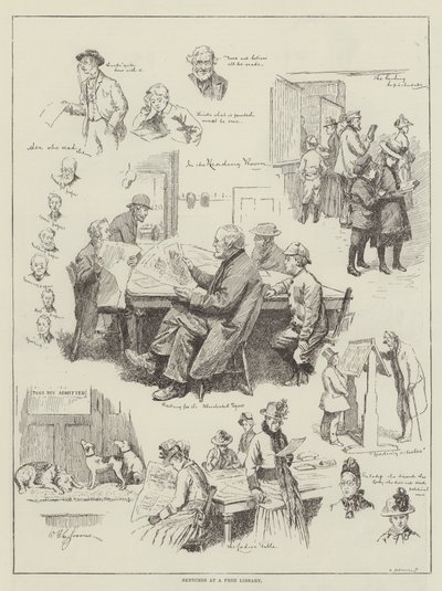 Skici ve volné knihovně od William Henry Charles Groome
