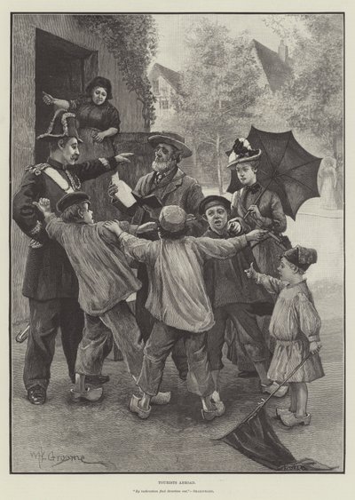 Turisté v zahraničí od William Henry Charles Groome