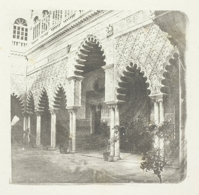 Alcazar de Sevilla od William Henry Fox Talbot