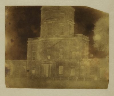 Základna Radcliffovy knihovny, Oxford od William Henry Fox Talbot