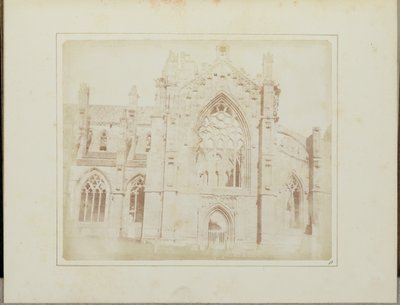 Opatství Melrose od William Henry Fox Talbot