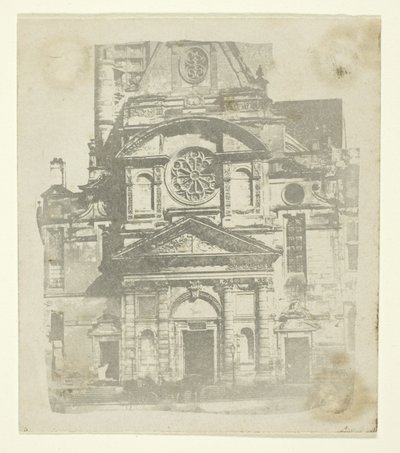 St. Etienne du Mont, fasáda od William Henry Fox Talbot