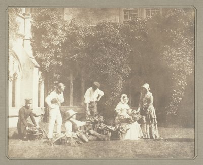 Prodavači ovoce od William Henry Fox Talbot